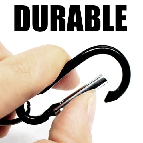 Magnetic Camping Hooks - 4 Pack, Quick Release Clip Hanger