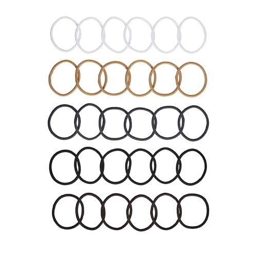 Goody Ouchless Hair Ties - 30 Count, No Damage Elastic Bands