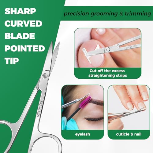 Pain-Free Ingrown Toenail Removal Kit with Straightener Strips - 62 Pcs