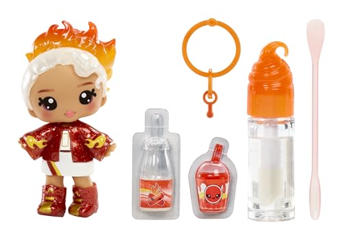 Yummiland Lip Gloss Doll - Amber Cinnamon DIY Kit for Ages 4+