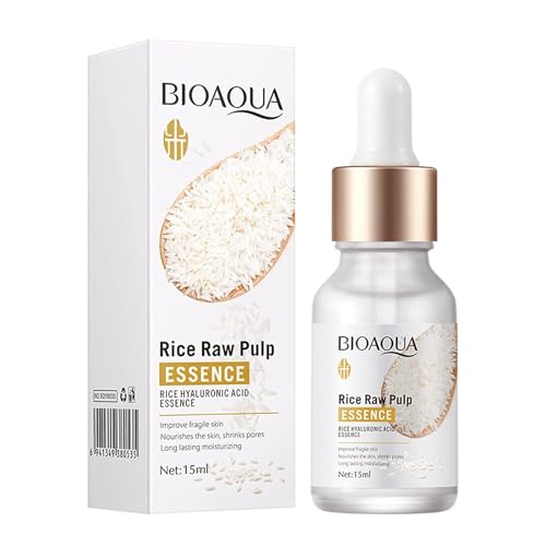 BIOAQUA Rice Raw Pulp Hyaluronic Acid Serum 15ml (0.5 Fl Oz)