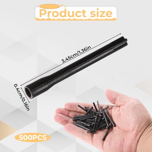 300 Pcs Disposable Pigment Mixer Sticks for Tattoo Ink & Watercolor - Black
