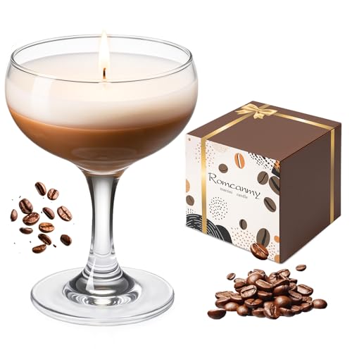 Espresso Martini Candle - Scented Soy Wax Coffee Candle Gift
