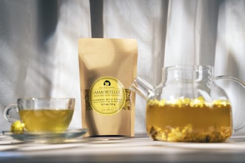 Premium Immortelle Herbal Tea - Wild-Harvested Flowers from Armenia 20g