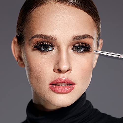 Maitys 6-Piece Fine Point Eyeliner Brush Set for Makeup