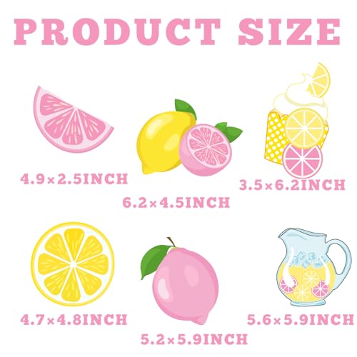 Pink Lemonade Party Decorations Set - Banner, Swirls & Centerpieces