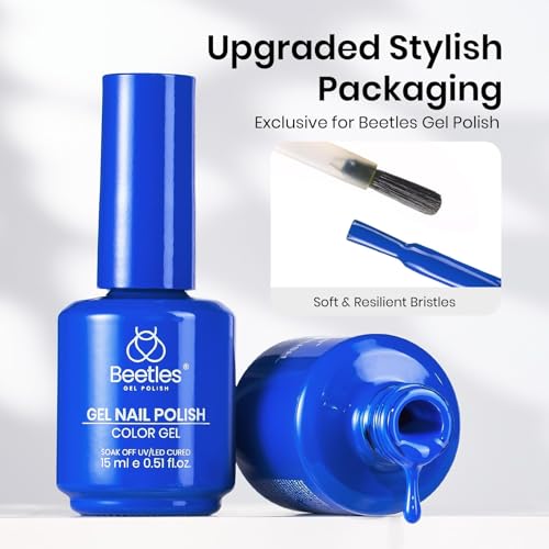 Beetles Royal Blue Gel Polish - 15ml Soak-Off UV LED