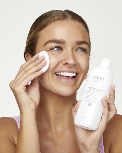 Natio Rosewater Antioxidant Micellar Cleansing Water, 8.4 oz