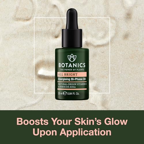 Botanics Energizing Bi-Phase Face Oil & Moisturizer - 0.84 oz