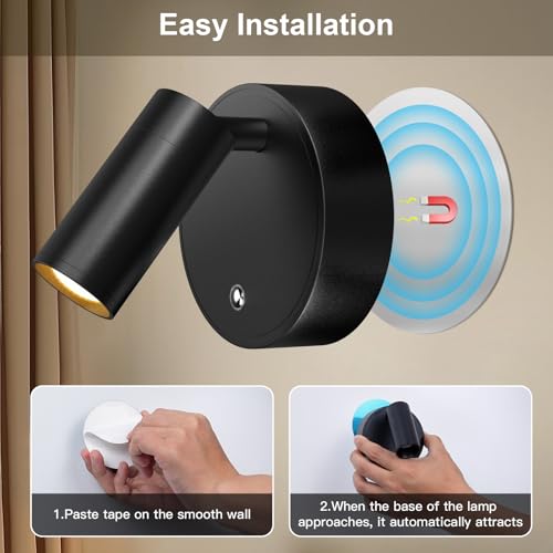 Rechargeable LED Spotlight with Remote Control for Indoor Use