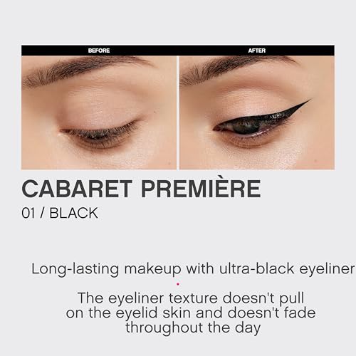 Vivienne Sabó Ultra Black Eyeliner Pen - Longwearing & Smudge-Proof