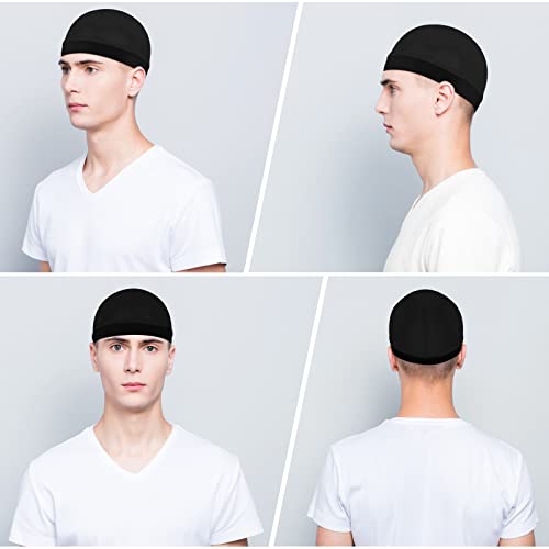 Sibba 3-Pack Unisex Satin Wave Caps for Styling & Comfort