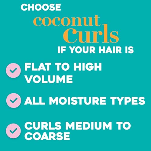 OGX Quenching Coconut Curls Hair Butter - Deep Moisture Leave-In Mask, 6.6 oz