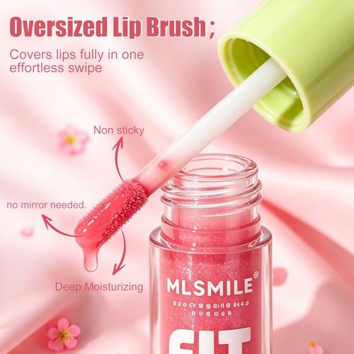 Lissymuse 4 Pack Hydrating Lip Gloss Oil - Plumping Shine Set