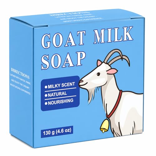 Natural Goat Milk Soap Bar - Gentle Cleansing & Moisturizing