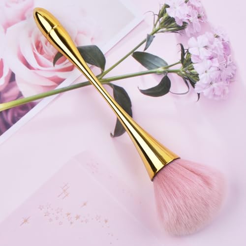 Ycyan Nail Dust Brush - Soft Powder Remover for Manicure Art