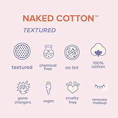 White rabbit cotton pads Classic 100P + Textured bundle | Perfect for
