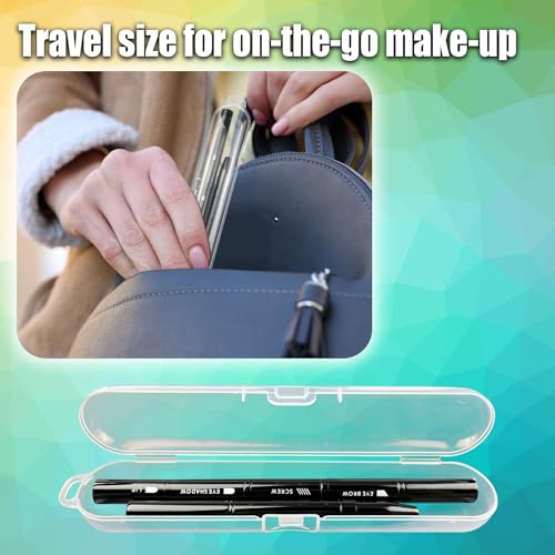 Zylsnice 4-in-1 Eye & Lip Brush Set - Travel-Friendly Makeup Brushes