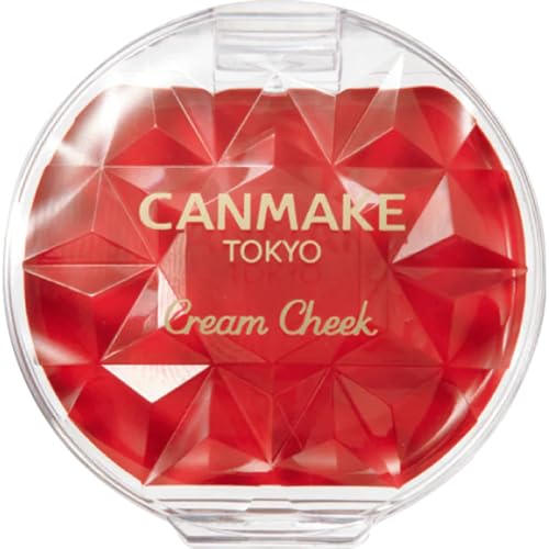 CANMAKE Cream Cheek [CL01] Clear Red Heart - 1 Count Makeup Blush