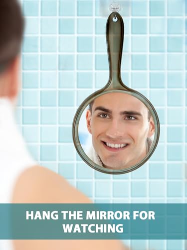 Handheld 15X Magnifying Mirror for Makeup - Macaki 8.3"
