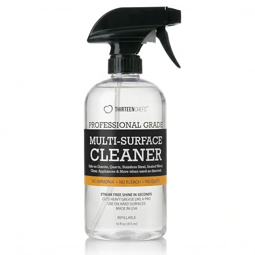 Thirteen Chefs Multi-Surface Cleaner - 16oz All-Purpose Spray
