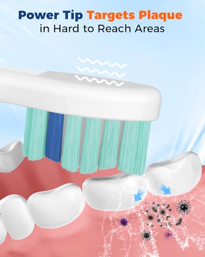 AOUGK Replacement Toothbrush Heads for Philips Sonicare, 14-Pack
