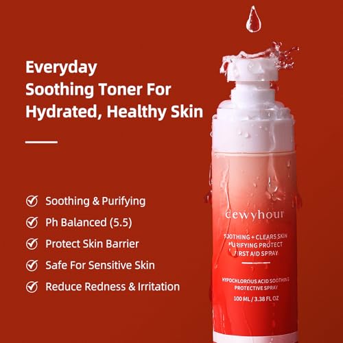dewyhour Hypochlorous Acid Face Mist - Soothing pH-Balanced Skin Toner