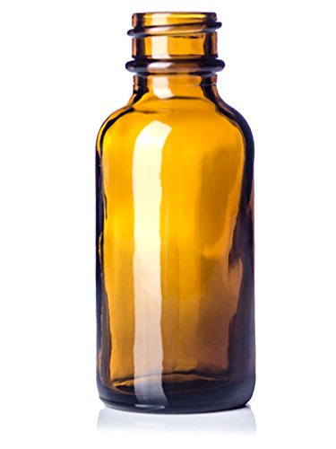 2 oz Amber Glass Bottles with Eye Droppers - Set of 2 for Essential Oils & Perfumes