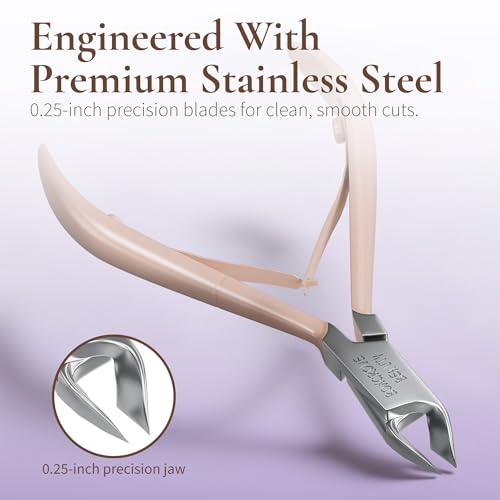 BOXGROVE Beauty Professional Double Spring Cuticle Cutter & Pusher