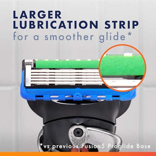 Gillette Fusion ProGlide Shaving Razor for Men, 1 Handle + 4 Blade Refills