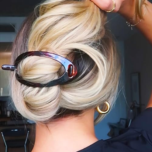 Camila Paris Tortoise Shell 4.5" Hair Barrette Clip - Strong Hold, No Slip
