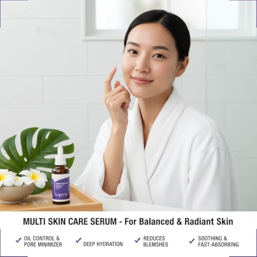 Lopren Niacinamide & Hyaluronic Serum – Oil Control, Pore Minimizer, Blemish & Hydrating Face Serum