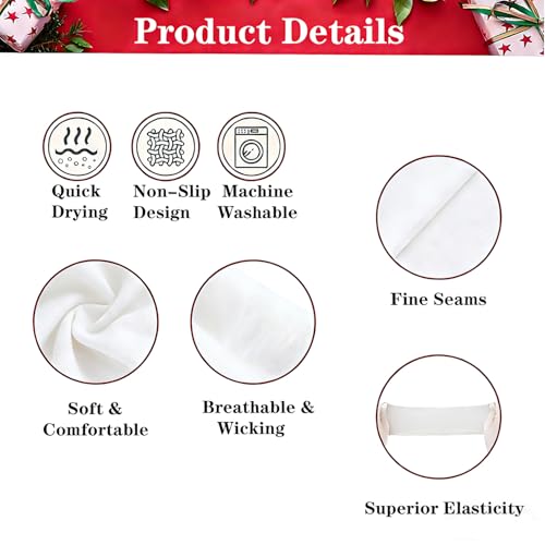 Yohenr Wide Elastic Headbands for Women - Non-Slip Workout Hair Bands