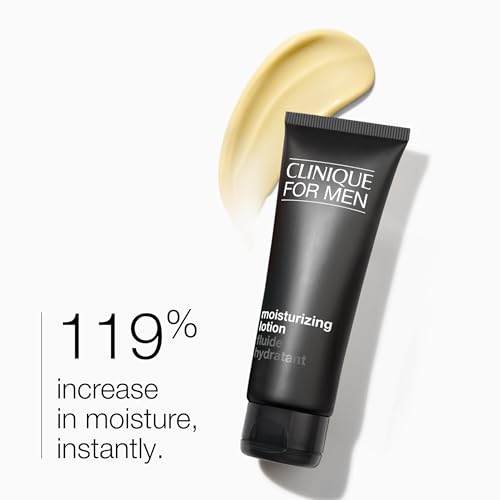 Clinique For Men Shave Gift Set | Face Scrub | Cream Shave | Moisturizing Lotion | Exfoliating + Moisturizing | Includes 3 Travel Size Pieces | Perfect for Him