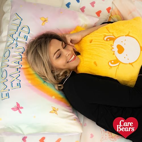 Care Bears Satin Pillowcase 20x30 - Soft & Smooth for Hair & Skin