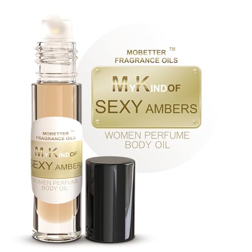 My Kind of Sexy Amber Fragrance Oil for Women - Long-Lasting Roll-On