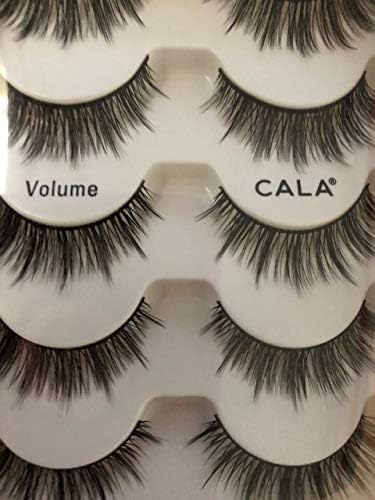 Cala Volts Volume Faux Mink Lashes 5 Pairs Full Flare