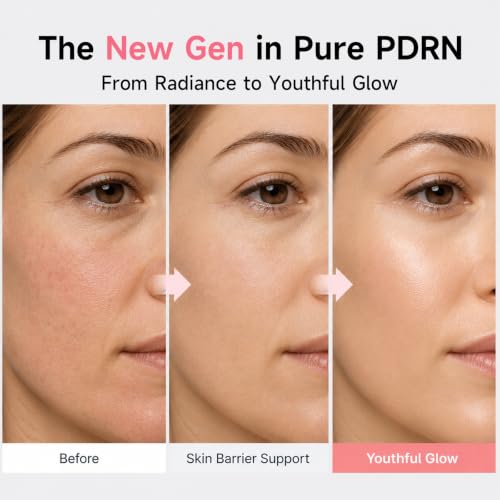 FullMeet PDRN Pink Silk Peptide Ampoule - Hydrating Collagen Face Serum