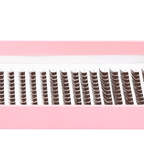 Bodermincer 180pcs D Curl Cluster Eyelashes - 0.07mm DIY Lash Extensions