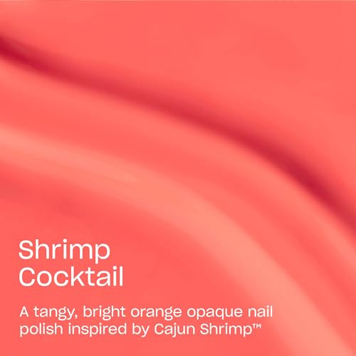 OPI Cajun Shrimp Nail Polish - Bold Orange Crème, Fast Drying
