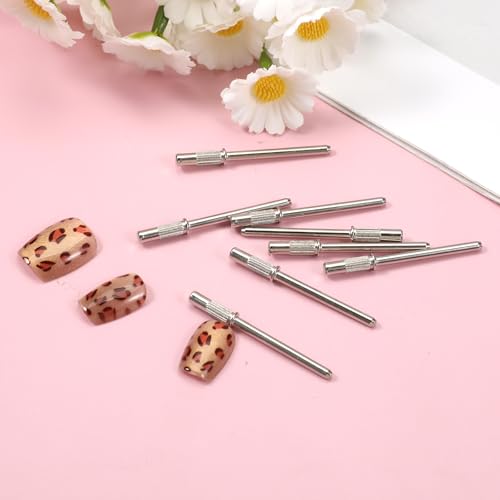 8-Piece Mini Mandrel Nail Drill Bits Set for Electric Nail Drills