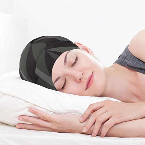 ElliTarr Satin Lined Sleep Cap - Slouchy Beanie for Hair Protection