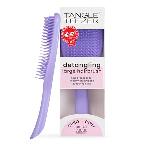 Tangle Teezer Ultimate Detangler Curly Hair Brush - Large Purple Passion