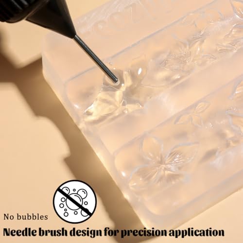 Clear 3D Sculpting Gel for Nail Charms - 15g Quick Dry Formula