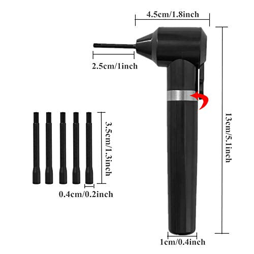 Yuelong Tattoo Ink Mixer Machine Kit - 100 Disposable Sticks, Portable & Durable