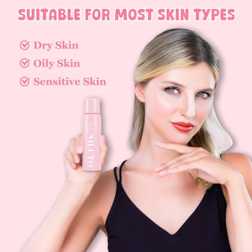 NILUTO Hair Identifier Spray for Dermaplaning & Face Shaving - 2 Pack
