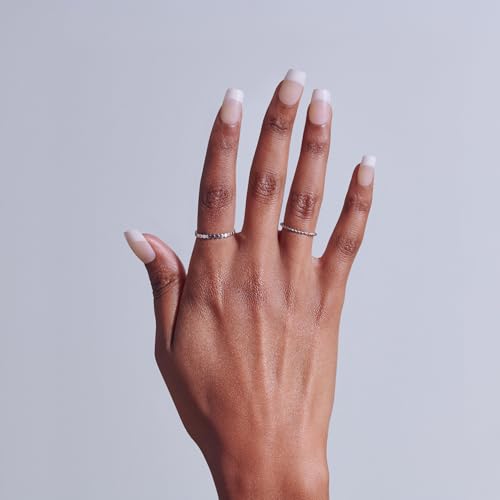 Kiss Core Press On Nails 'Scenario' - Pink Squoval Shape, 32 Nails & Glue