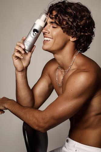 Avenue Man Unscented Sculpting Foam Mousse for Men - 7 oz, Frizz Control & Firm Hold