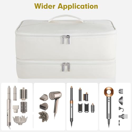 Beige Double-Layer Carrying Case for Shark Flexstyle - GenCam