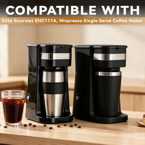 200 Pcs Coffee Filters for Elite Gourmet EHC111A & Mixpresso DCM-B-TM